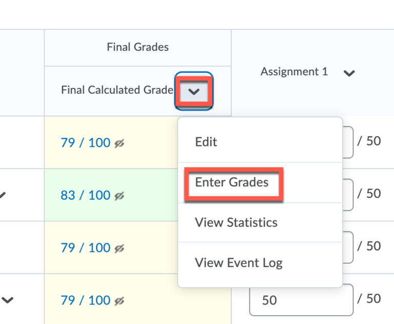 Releasing Final Grades Teaching with Technology